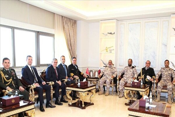 مقامات ارشد ارتش ترکیه و قطر دیدار کردند