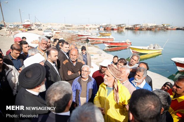 Judiciary chief visits Bushehr prov.