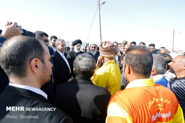 Judiciary chief visits Bushehr prov.