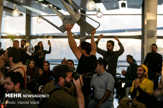 Excitement of watching Tehran Derby on sidelines of Fajr Film Festival