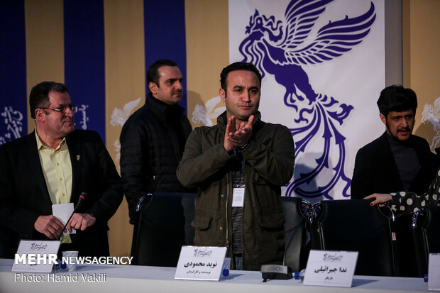 نشست خبری فیلم «مردن در آب مطهر»