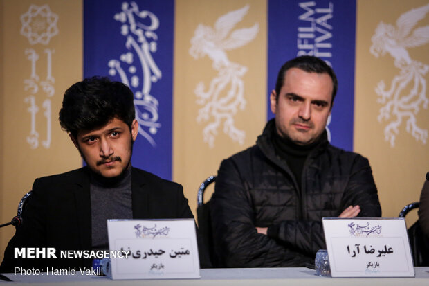 نشست خبری فیلم «مردن در آب مطهر»