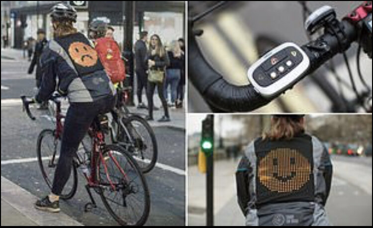 دوچرخه سواران حالات روحی خود را با رانندگان به اشتراک می گذارند