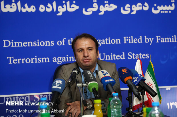 Press conf. on litigation against US leaders held