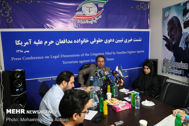 Press conf. on litigation against US leaders held