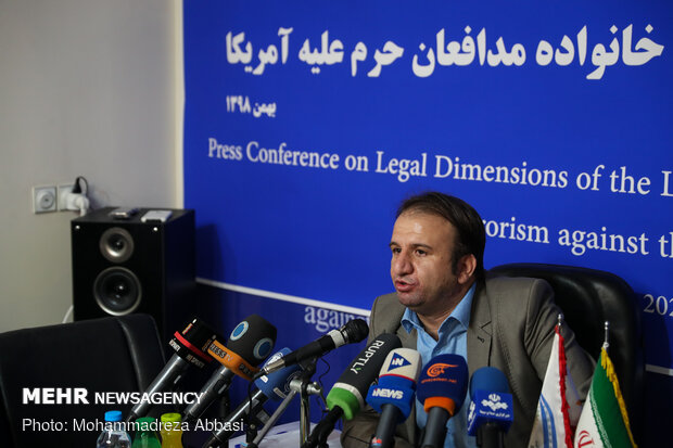 Press conf. on litigation against US leaders held