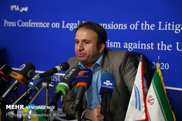 Press conf. on litigation against US leaders held