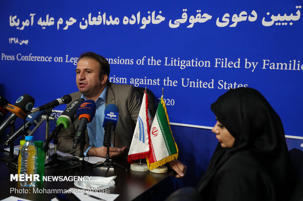 Press conf. on litigation against US leaders held