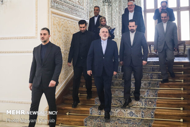 Zarif, Pedersen meet inTehran