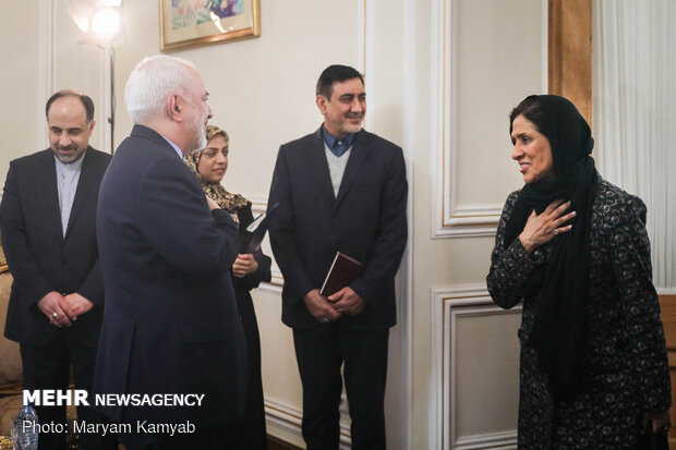 Zarif, Pedersen meet inTehran