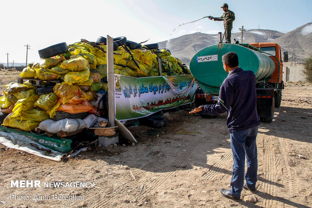 13 tons of illicit drugs destroyed in Shiraz