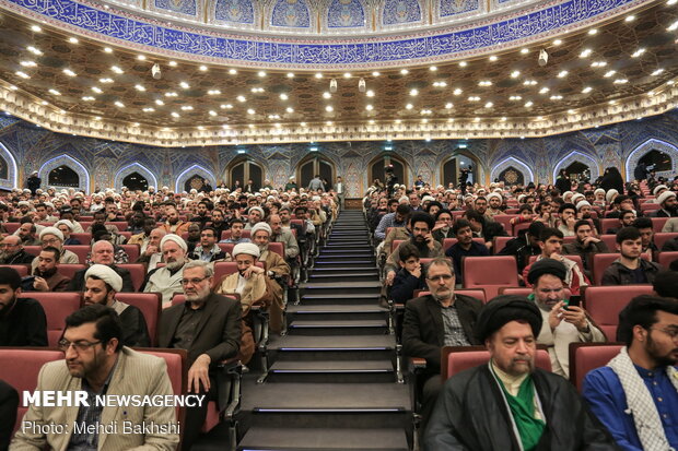 Commemoration ceremony of Martyr Soleimani in Qom