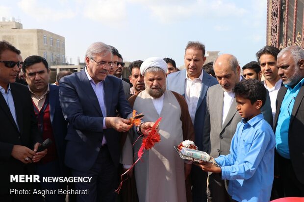 Inauguration of 17 tourism, construction projects on Qeshm Island