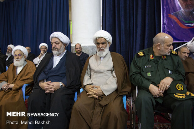 40th day of martyrdom of commanders of resistance marked in Qom prov.