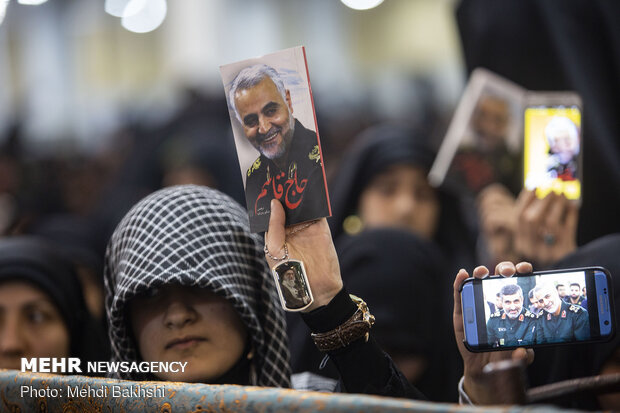 40th day of martyrdom of commanders of resistance marked in Qom prov.