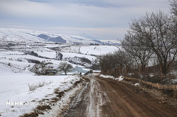 Bojnourd’s snowy nature