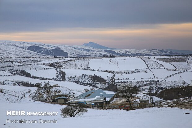 Bojnourd’s snowy nature