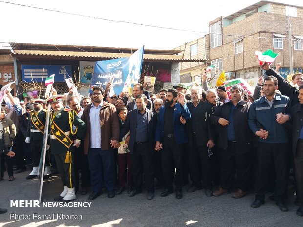 راهپیمایی باشکوه ۲۲بهمن - سیرجان