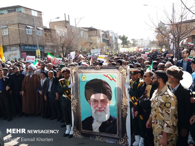 راهپیمایی باشکوه ۲۲بهمن - سیرجان