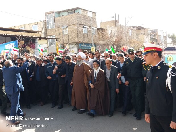 راهپیمایی باشکوه ۲۲بهمن - سیرجان