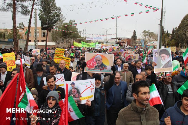 راهپیمایی باشکوه ۲۲بهمن - سمنان