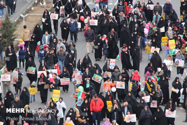 راهپیمایی باشکوه ۲۲بهمن - سمنان