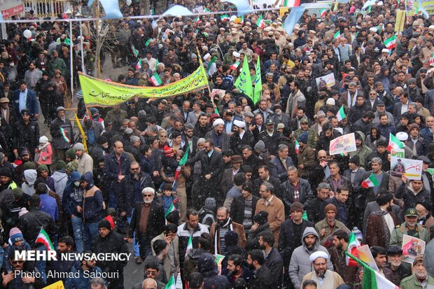 راهپیمایی باشکوه ۲۲بهمن - سمنان