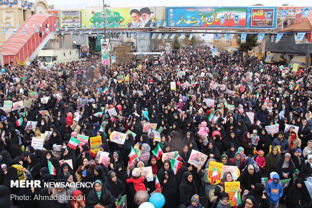 راهپیمایی باشکوه ۲۲بهمن - سمنان