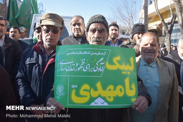 راهپیمایی باشکوه ۲۲بهمن - شهرضا