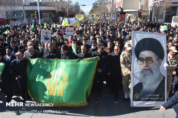 راهپیمایی باشکوه ۲۲بهمن - شهرضا