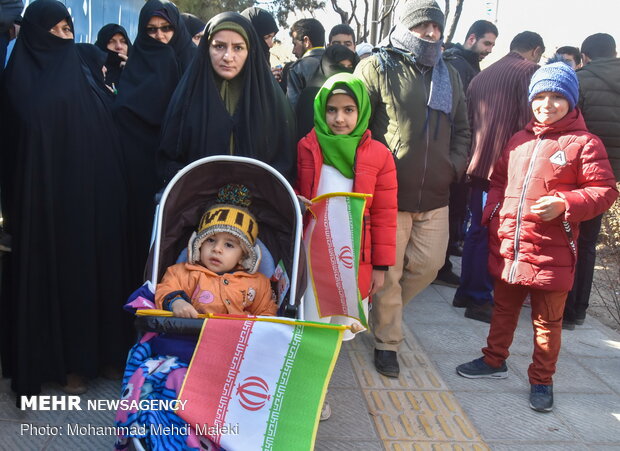 راهپیمایی باشکوه ۲۲بهمن - شهرضا