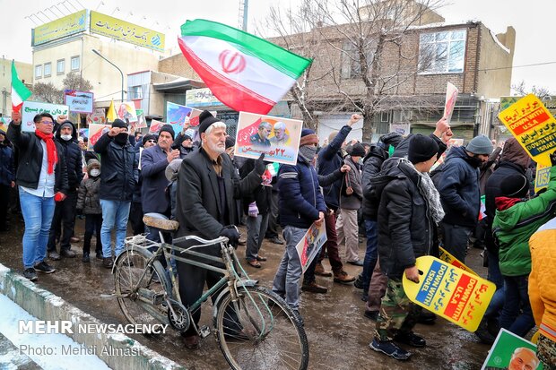 راهپیمایی باشکوه ۲۲بهمن - زنجان