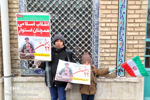 راهپیمایی باشکوه ۲۲بهمن - زنجان