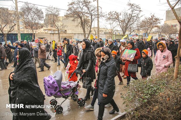 راهپیمایی باشکوه ۲۲بهمن - خراسان شمالی