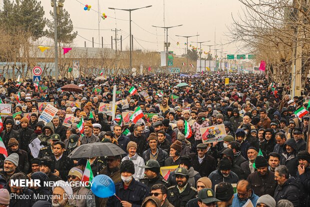 راهپیمایی باشکوه ۲۲بهمن - خراسان شمالی