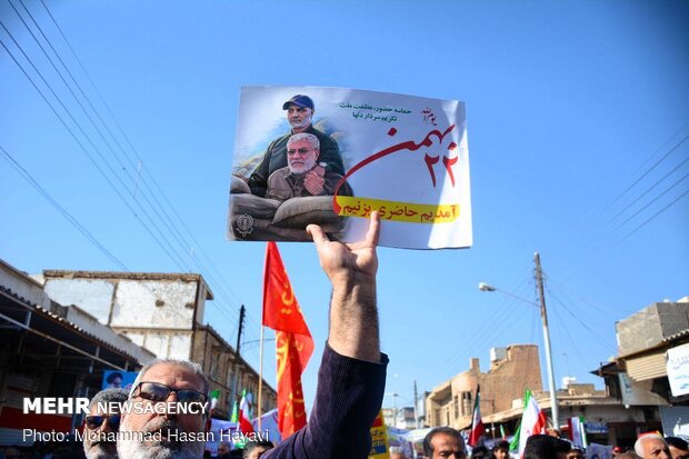 راهپیمایی باشکوه ۲۲بهمن - آبادان