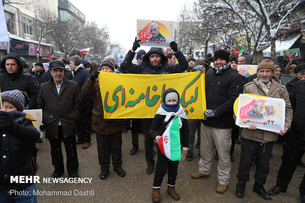 راهپیمایی باشکوه ۲۲بهمن - اردبیل