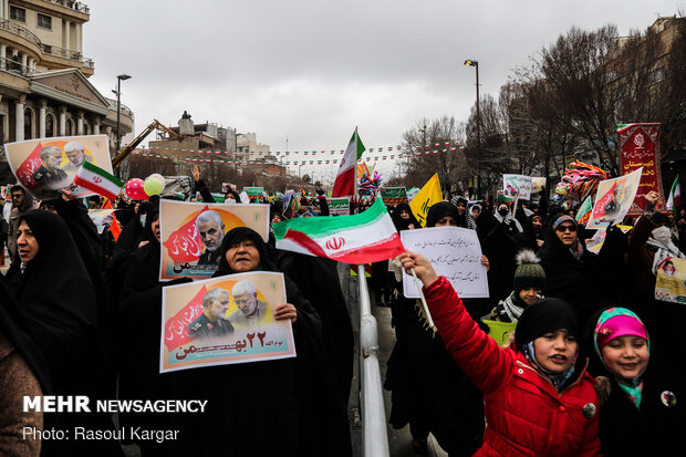 راهپیمایی باشکوه ۲۲بهمن - مشهد