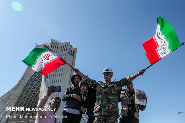 راهپیمایی باشکوه ۲۲ بهمن- تهران