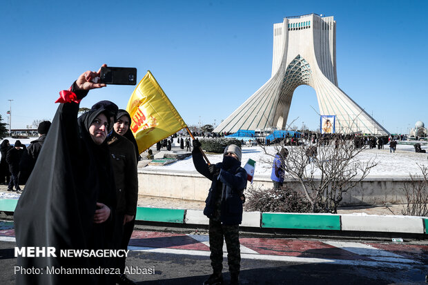 راهپیمایی باشکوه ۲۲ بهمن- تهران