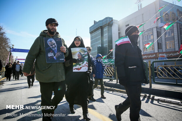 راهپیمایی باشکوه ۲۲ بهمن- تهران