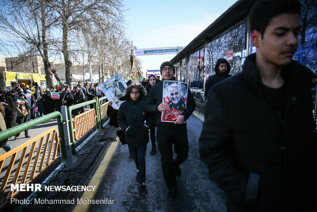 راهپیمایی باشکوه ۲۲ بهمن- تهران