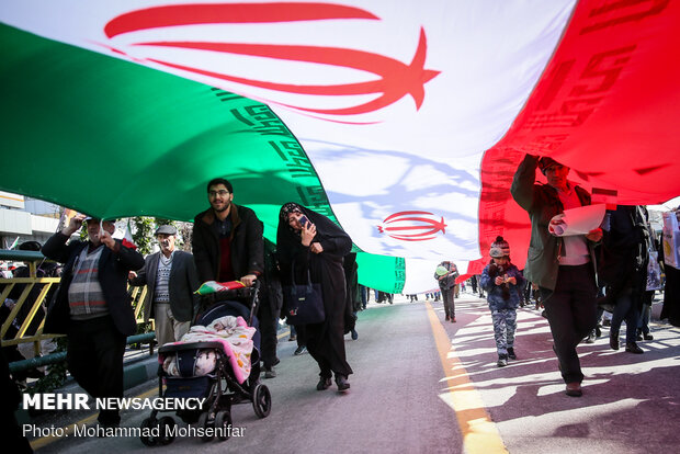 راهپیمایی باشکوه ۲۲ بهمن- تهران