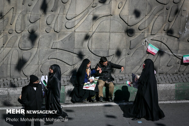 راهپیمایی باشکوه ۲۲ بهمن- تهران