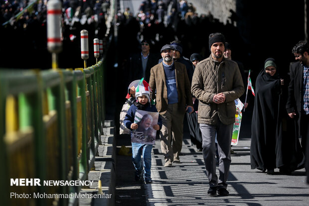 راهپیمایی باشکوه ۲۲ بهمن- تهران
