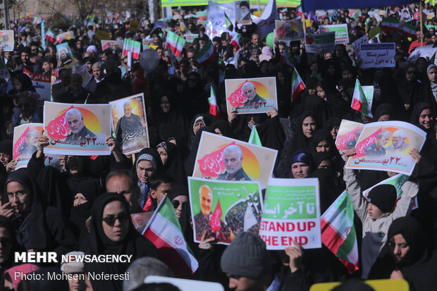 راهپیمایی باشکوه ۲۲بهمن - بیرجند