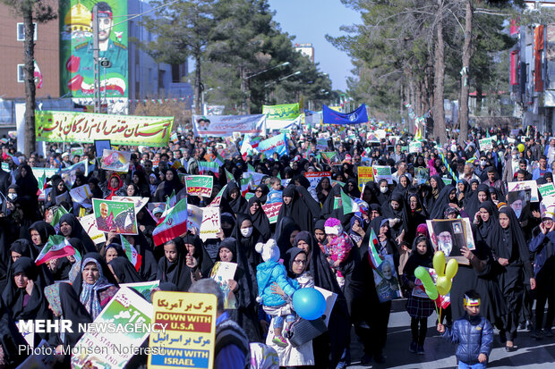 راهپیمایی باشکوه ۲۲بهمن - بیرجند