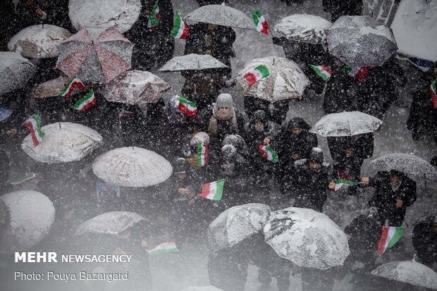 راهپیمایی باشکوه ۲۲بهمن - رشت