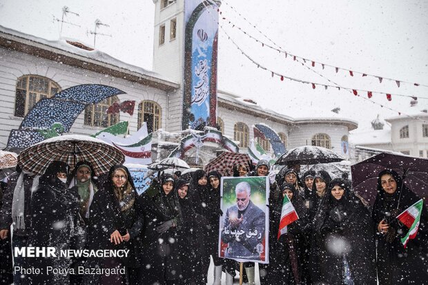 راهپیمایی باشکوه ۲۲بهمن - رشت