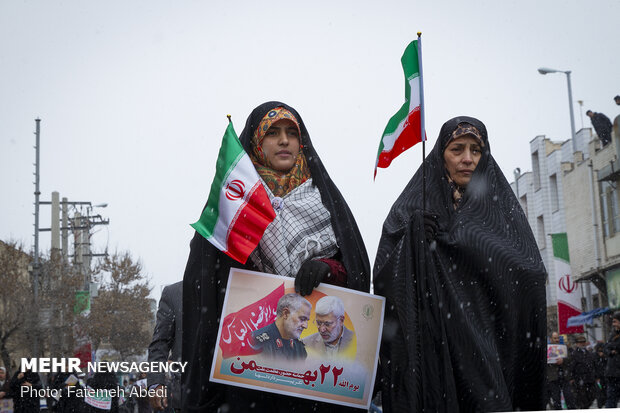 راهپیمایی باشکوه ۲۲بهمن - اراک